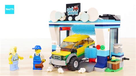 Lego City Car Wash Speed Build Review Youtube