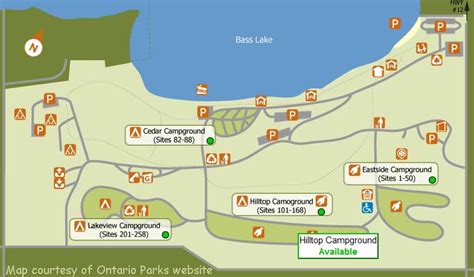 Bass Lake At Yosemite Map - London Top Attractions Map