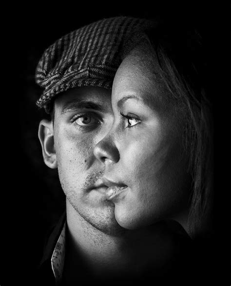 Black and White Portrait Photography Examples