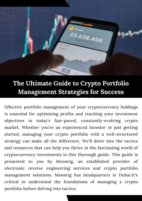 Ppt The Ultimate Guide To Crypto Portfolio Management Strategies For