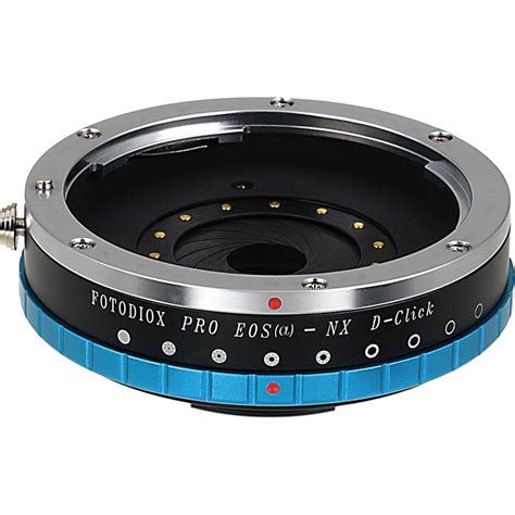 FotodioX Pro Lens Adapter With De Clicked Iris EOS NX PRO IRIS