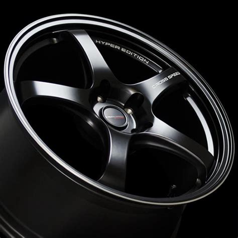 HOT STUFF 17インチ CR5 7 5J 40 5H 100 ブラック 軽量 ホイール 1本 86 BRZ インプレッサ プリウス 業販 ホット カスタム用 M2K AUTO