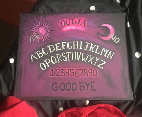 Ouija board | Diy canvas art painting, Simple canvas paintings, Cute ...