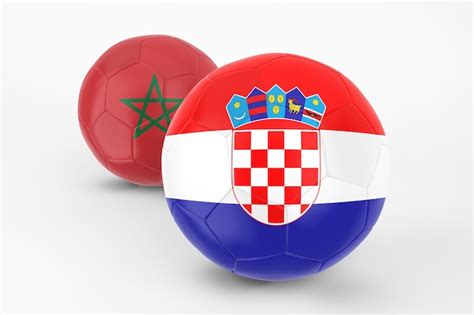 Premium Photo Croatia Vs Morocco