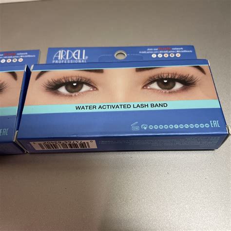 2 Ardell AQUA LASHES Water Activated 341 False Eyelashes Black EBay