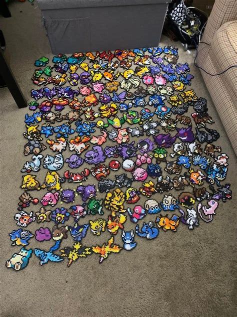 Pixel Art Pokemon Mega Pokemon Pokemon Diy Pokemon Dolls Melty Bead