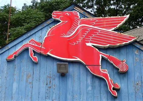 Mobil Oil Pegasus Sign