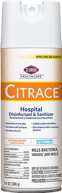 Desinfectante Para Mobiliario M Dico Citrace Clorox Healthcare