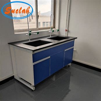 Multipurpose Chemistry Laboratory Table Anti Corrosion Metal Material