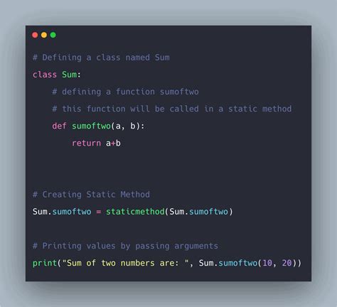 Python Static Method Staticmethod And Staticmethod