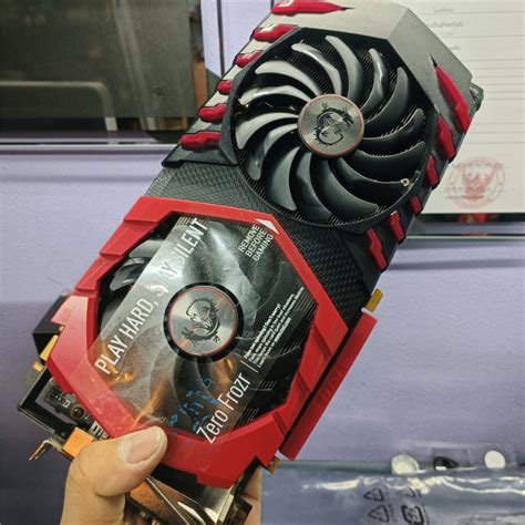 Msi GeForce gtx 1070Ti gaming x 8gb มือสอง พร้อมกล่องอย่างสวย ซีเรียล ...