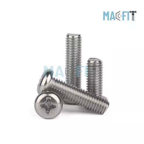 Mild Steel Pan Head Screw Online At Best Price Mac Fit Industries