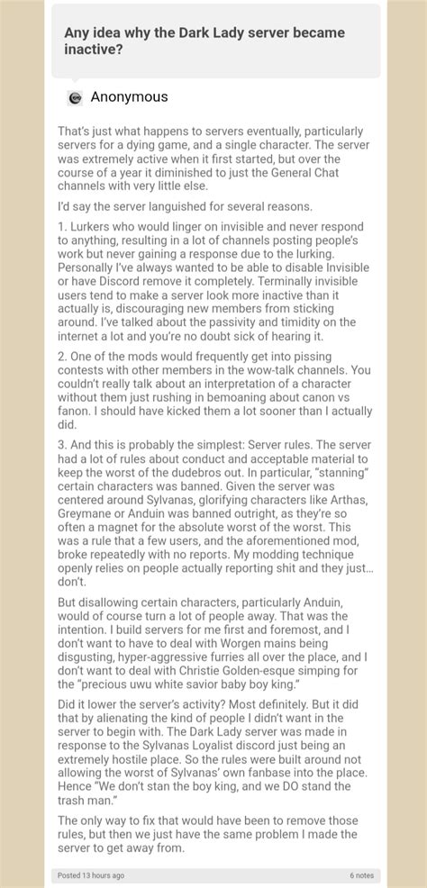 Why The Fuck You Lying Lily So Lily Fucking Admits That If You Played A Worgen