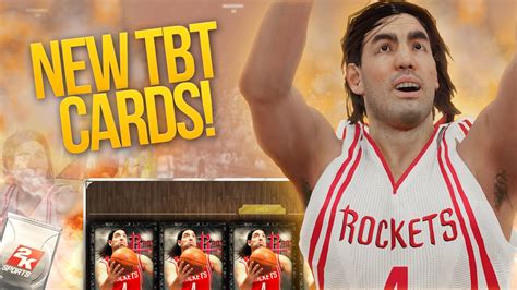 NBA 2K15 My Team NEW TBT CARDS AND PACKS CAN WE GET ONE YouTube