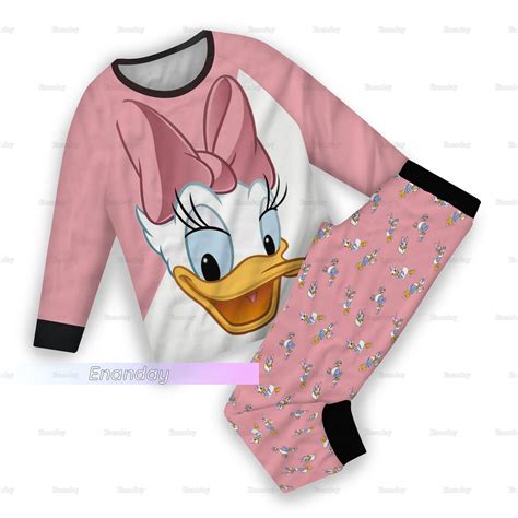 Daisy Duck Pajamas Set Disney Duck Pajamas Daisy Duck Pajamas Pants