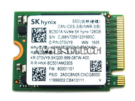 HFM128GDGTNG HFM128GDGTNG-85A0A | Sk Hynix 128GB Ssd HFM128GDGTNG-85A0A