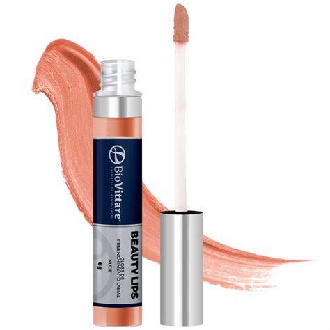 Gloss Preenchimento Labial Ácido Hialurônico Beauty Lips Nude g Mulher BioVittare