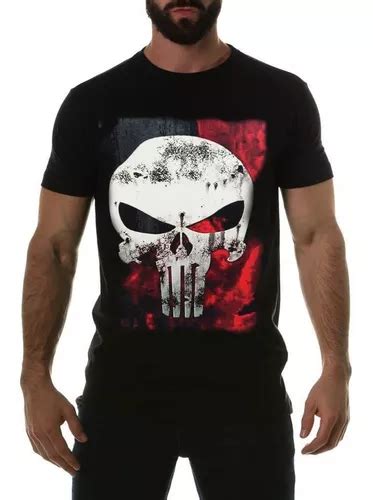 Camiseta Justiceiro The Punisher Parcelamento Sem Juros