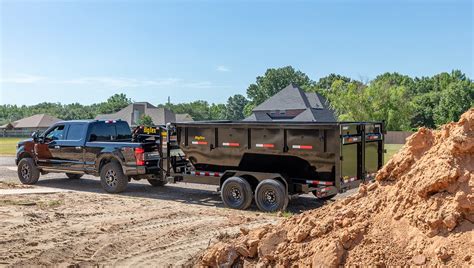 14RD Roll-Off Gooseneck Dump Trailer | Big Tex Trailers