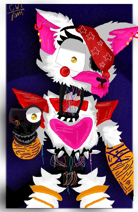 Glamrock Manglefnaf Sb By Peppermintfox23 On Deviantart