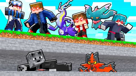 Minecraft Pixelmon Manhunt Pro Players De Pokemon Speedrunner