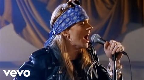 Guns N Roses volta às paradas Sweet Child O Mine por causa de