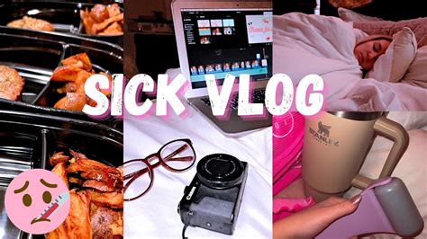 Sick Day Vlog Staying Home From Work Because I Feel Unwell 🤒 Emily Lbs Youtube