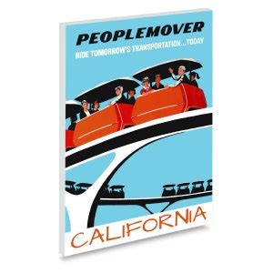 Reprint Of A Vintage Travel Poster To California Etsy