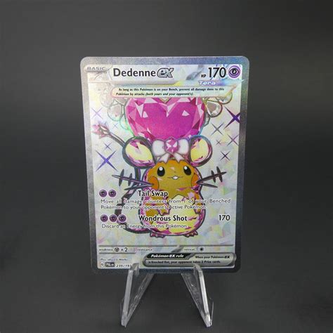 Dedenne Ex 2023 Scarlet And Violet Paldea Evolved 239193 Ultra Rare