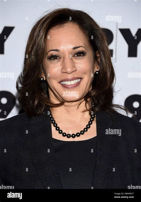 Sen Kamala Harris D Calif Poses Backstage Before Her Conversation