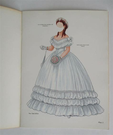 Victorian Debutante Paper Doll And Victorian Bride By Brenda Sneathen