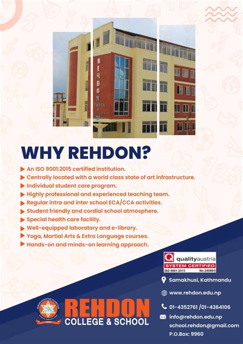 Rehdon College And School Rehdon Education Foundation