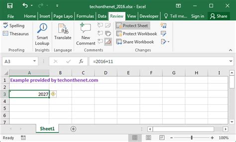 MS Excel 2016: Hide formulas from appearing in the edit bar