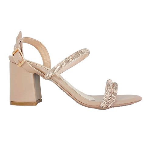 Tacones Nude Pedrería MALA