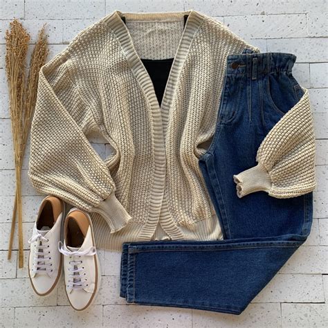 Cardigan Trico Manga Oversized Nude Dondoca Moda Feminina