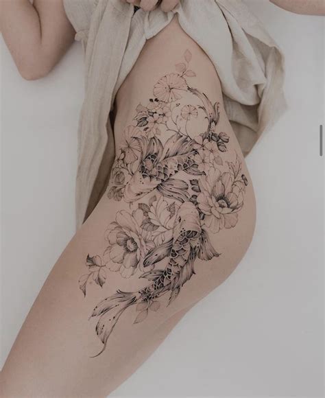 Tritoan Ly Tritoan 7th Hip Thigh Tattoos Hip Tattoos Women Tattoos