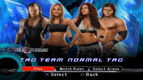 Wwe Smackdown Vs Raw Undertaker And Michelle Mccool Vs Melina And