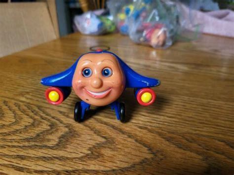 Pbs Kids Jay Jay The Jet Plane 2003 Jay Jay Wooden Plane Toy Loose