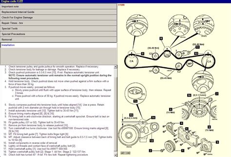 Subaru Timing Marks Diagram