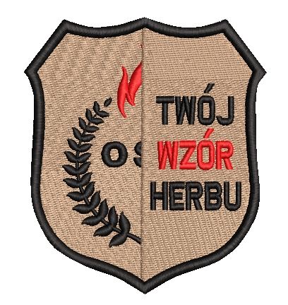 Naszywka Piaskowa Stra Osp Twoje Logo Allegro Pl