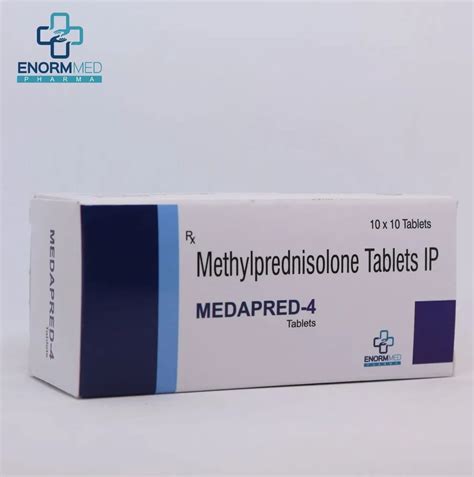 Methylprednisolone Tablets Ip 4 Mg At Rs 77box Predmet In Panchkula