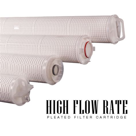 Darlly High Flow PP Economical Pleated Filter Cartridges For RO Pre