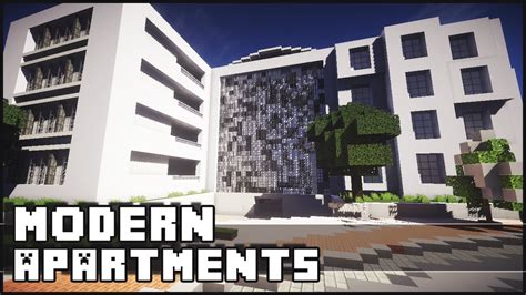 Minecraft Modern Apartment Complex