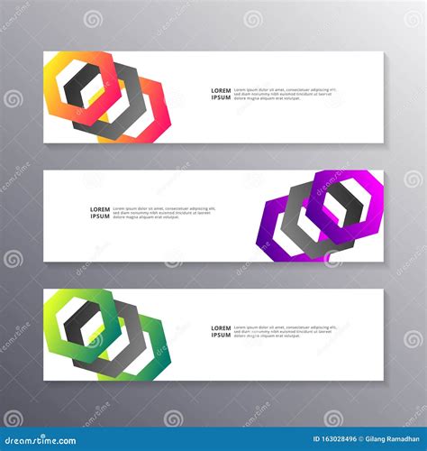 Business Banner Template Layout White Background Design Corporate