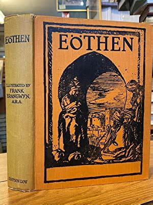 Eothen Or Traces Of Travel Brought Home From The East De Kinglake A