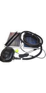 Amazon My Natural Pond Mnp Powerful Submersible Solar Powered Pond