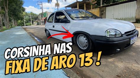 CORSA WIND BRANCO REBAIXADO NAS FIXA DE ARO 13 YouTube