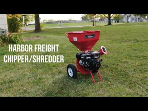 Harbor Freight Predator Wood Chipper YouTube