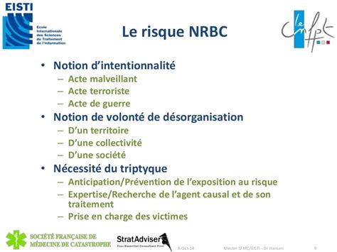 Du Risques Sanitaires 2014 Nrbc