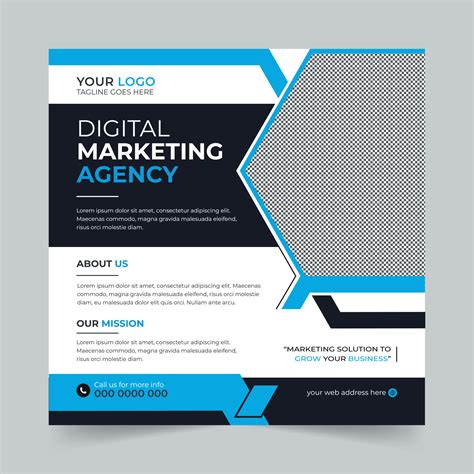 Editable Business social media post, Digital marketing agency Corporate